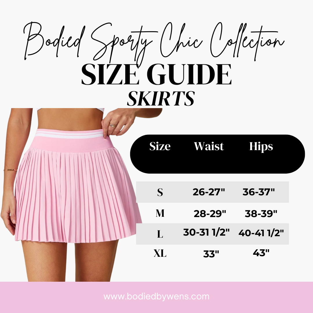 Bodied Sporty Chic Skirt