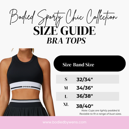 Bodied Sporty Chic Bra Top