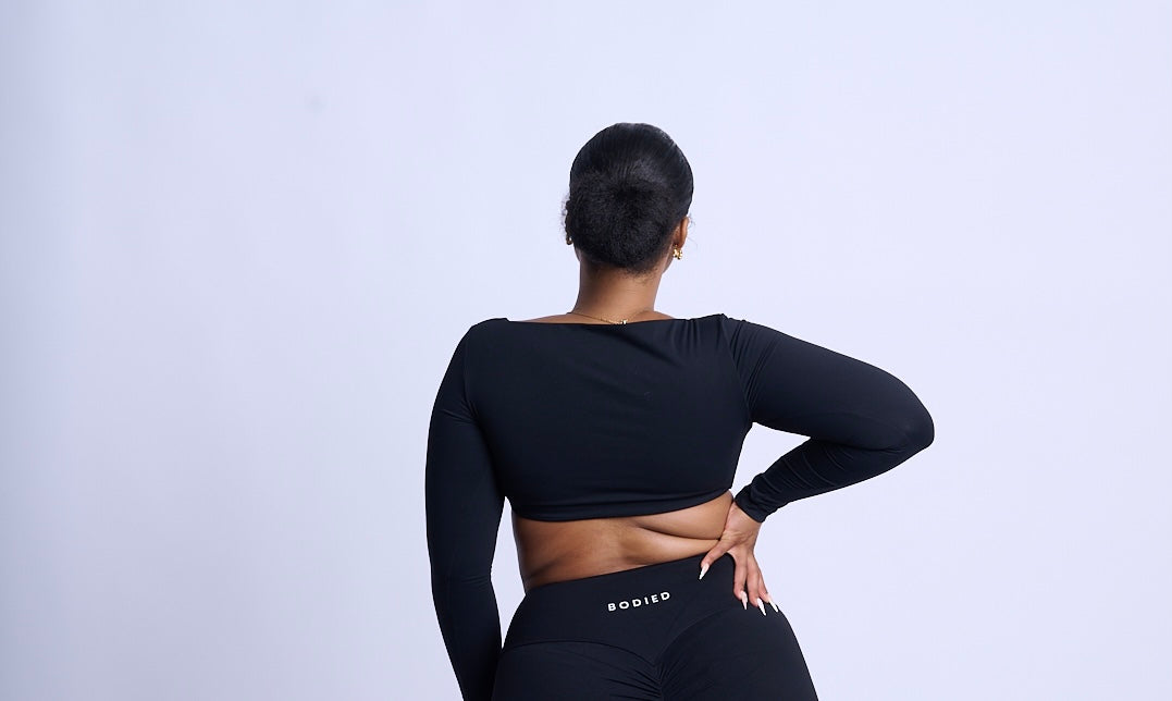 Bodied Motion Long- Sleeved Crop