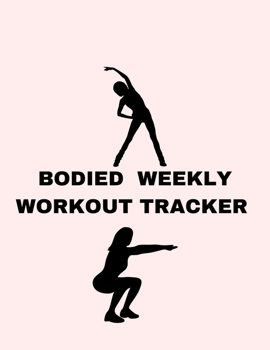 8 Week Workout Tracker - Stay Consistent & See Results