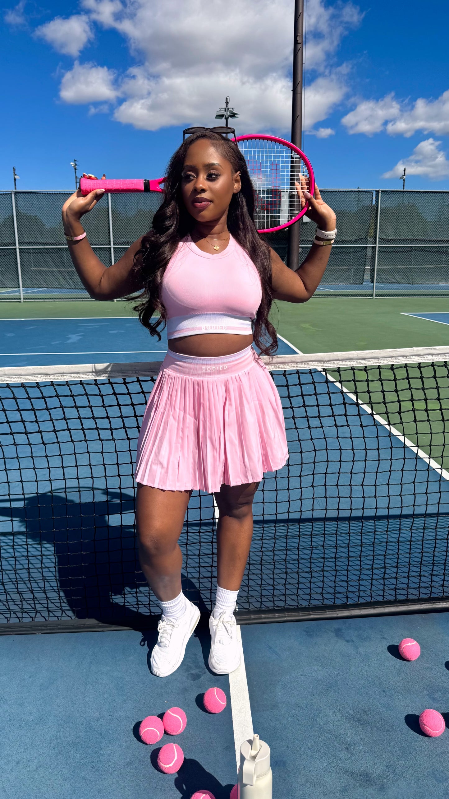 Bubblegum Babe Tennis Set