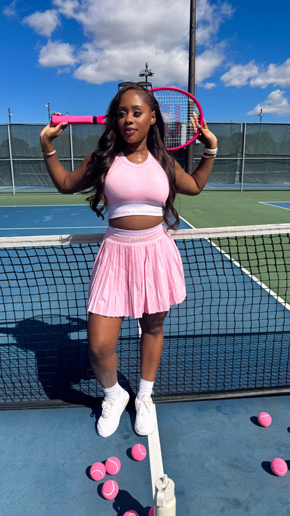 Bubblegum Babe Tennis Set