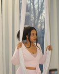 Bodied Blush Pink Wrap Top