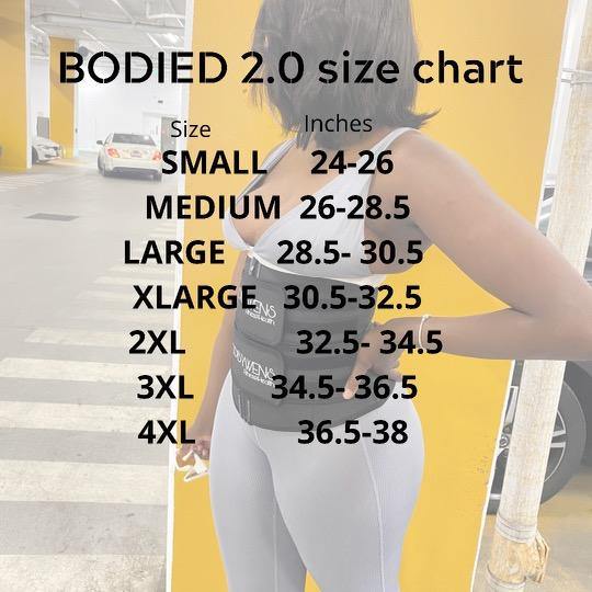 BODIED 2.0 DOUBLE BAND WAIST TRAINER - BODIEDBYWENS